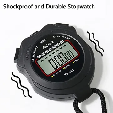 PULIVIA Stopwatch Timer for Sports Training and Coaching