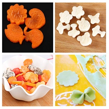 Mini Vegetable Cutters Set for Fun Shaped Foods