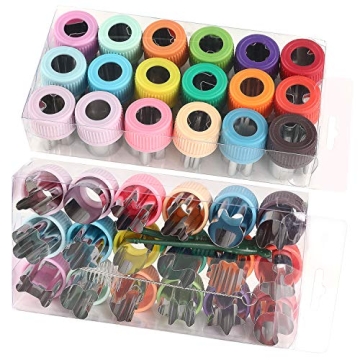 Mini Vegetable Cutters Set for Fun Shaped Foods