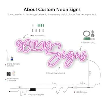 Custom Neon Signs - Personalized LED Decor for Any Space