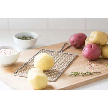 Better Houseware Safety Cheese Grater Best for Parmesan Cheese, Vegetables, Boiled Eggs - Cheese Shredder Multifunctional Graters for Kitchen