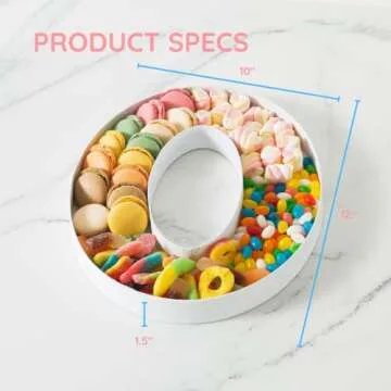 Cardboard Number Boxes for Snacks and Party Decor