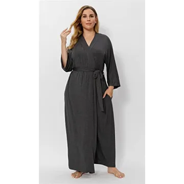 Women's Long Kimono Robes for Stylish Comfort