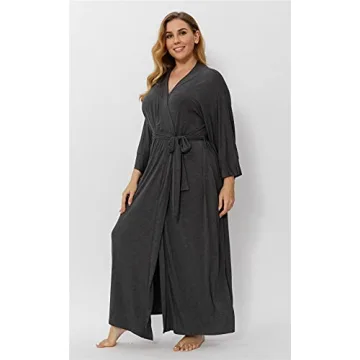 Women's Long Kimono Robes for Stylish Comfort
