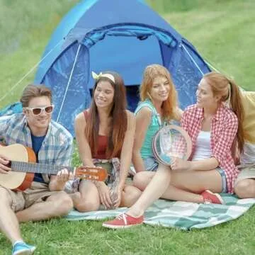 10 inch Ocean Drum with built in Night Shining Beads. Musical Instrument, Percussion, Sea Wave Drum for Meditation and Relaxation, Wave Bead Hand Drum, Sea Drum with Drum Bag,Luminous Beads