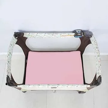 Biloban Pack and Play Fitted Sheets - 2 Pack Soft & Durable