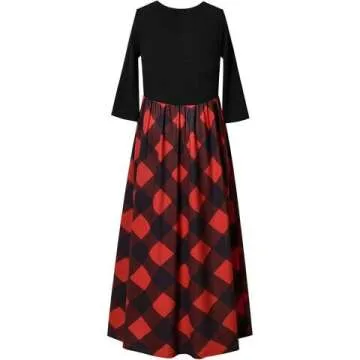 Perfashion Girls Maxi Dress - Casual Cotton 6-15Y