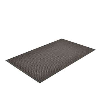 NoTrax 3' X 5' Guzzler Commerical-Grade Entrance Mat, Dirt and Moisture Control, Rubber-Backed, Indoor/Outdoor, Charcoal, 166