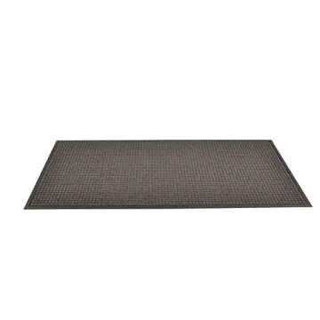 NoTrax 3' X 5' Guzzler Commerical-Grade Entrance Mat, Dirt and Moisture Control, Rubber-Backed, Indoor/Outdoor, Charcoal, 166