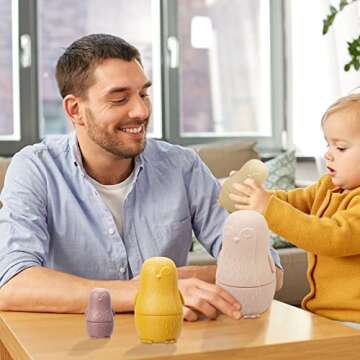 Chivao Silicone Nesting Dolls for Kids - Safe & Fun