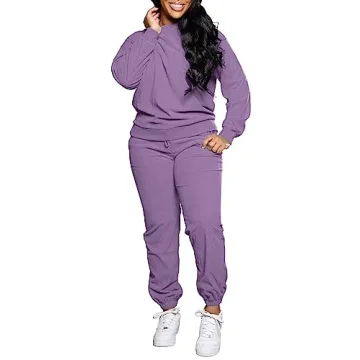 TOPSRANI Women's Casual Two Piece Sweat Suit for All Occasions