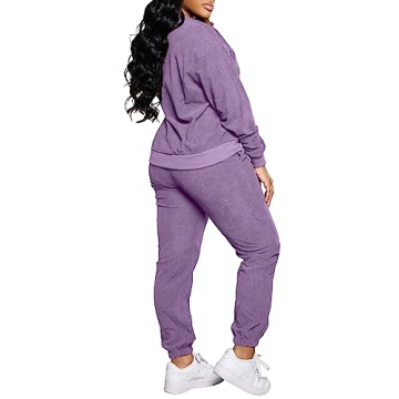 TOPSRANI Women's Casual Two Piece Sweat Suit for All Occasions