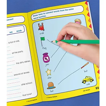 Engaging First Grade Phonics Workbook with Incentives
