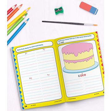 Engaging First Grade Phonics Workbook with Incentives