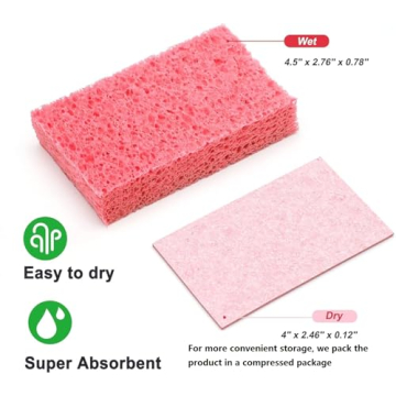ARCLIBER Magic Sponge 18-Pack Non-Scratch Biodegradable