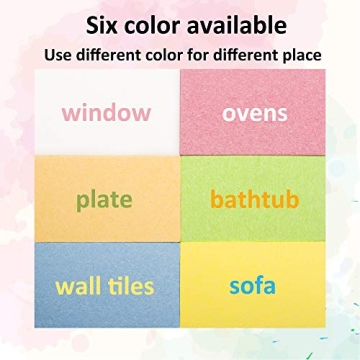 ARCLIBER Magic Sponge 18-Pack Non-Scratch Biodegradable