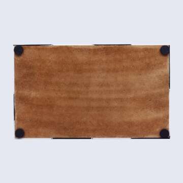 Handicrafts Home Handmade Triangle-B&W Collection Decorative Jewelry Box Organizer – Keepsakes, Trinkets, and Home Decor – Antique Coffee Table Storage, Memory Box, Farmhouse Style Decor, 8x5x2