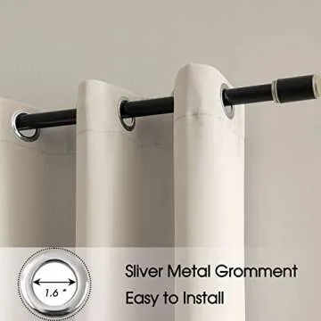 Rutterllow Blackout Curtains - Elegant & Effective Insulation