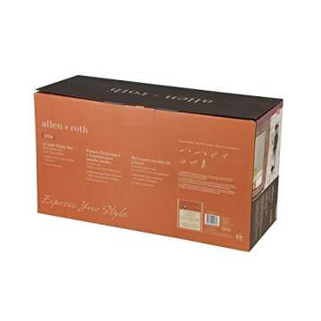 allen + roth Lyla 3-Light Black Vanity Light for Stylish Homes