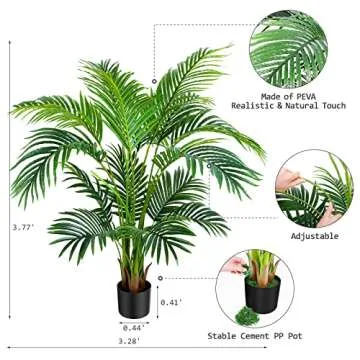Worth Garden 4ft Areca Palm Plant for Any Space