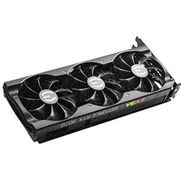 EVGA 08G-P5-3751-KR GeForce RTX 3070 XC3 Black Gaming, 8GB GDDR6, iCX3 Cooling, ARGB LED
