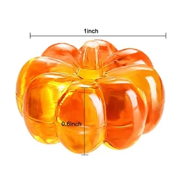 Tatuo Mini Pumpkins for Fall Decor 110 Count Vibrant Colors