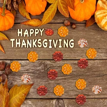 Tatuo Mini Pumpkins for Fall Decor 110 Count Vibrant Colors