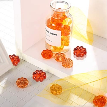 Tatuo Mini Pumpkins for Fall Decor 110 Count Vibrant Colors