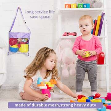 Colorful Shell Bags Beach Bag Set for Kids - 5 Pcs