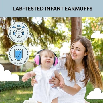 Friday 7Care Baby Noise Cancelling Headphones Pink