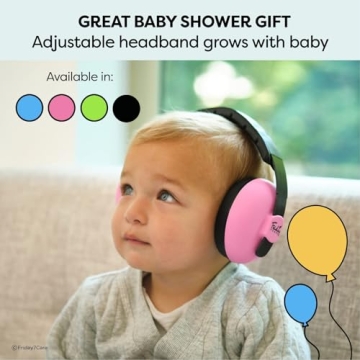 Friday 7Care Baby Noise Cancelling Headphones Pink