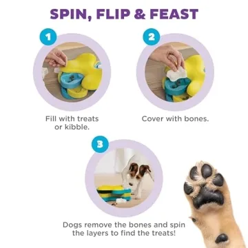 Outward Hound Nina Ottosson Dog Tornado Puzzle for Interactive Play