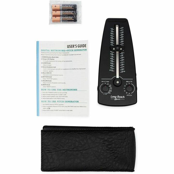 Digital Metronome & Pitch Generator for Musicians