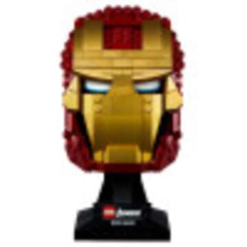 LEGO Marvel Iron Man Helmet 76165 for Adults to Build