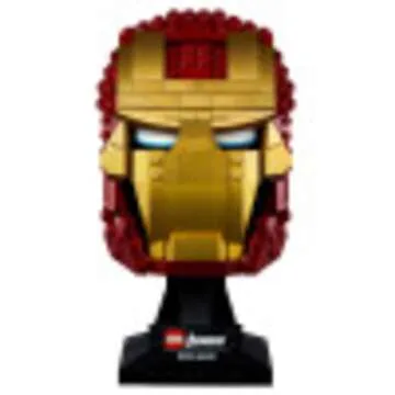 LEGO Marvel Iron Man Helmet 76165 for Adults to Build