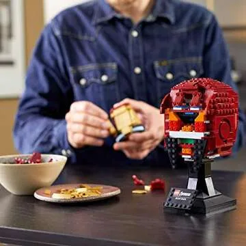 LEGO Marvel Iron Man Helmet 76165 for Adults to Build