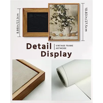 VIYYIEA Elegant Vintage Wall Art for Home Decor