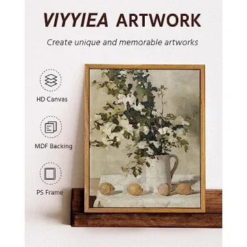 VIYYIEA Elegant Vintage Wall Art for Home Decor