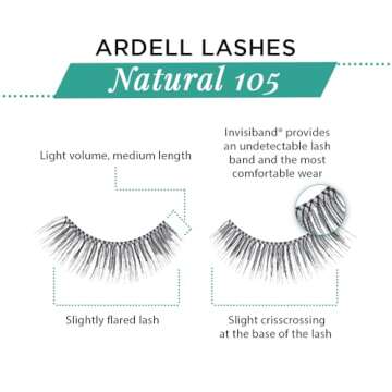 Natural 105 Black - 6 Pairs pack