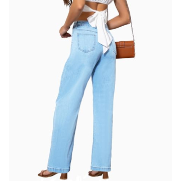 ETTELO Women's Trendy Jeans for Comfort and Style