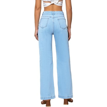 ETTELO Women's Trendy Jeans for Comfort and Style