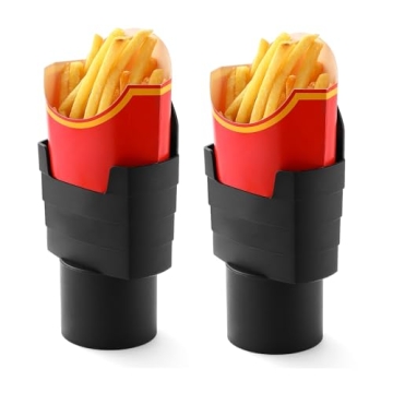 French Fry Holder for Car , Funny Novelty White Elephant Gift or Stocking Stuffer for Men and Women