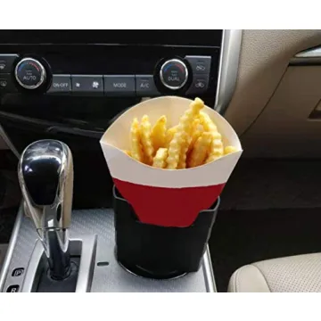 French Fry Holder for Car , Funny Novelty White Elephant Gift or Stocking Stuffer for Men and Women