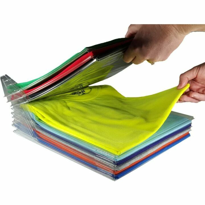 EZSTAX Closet Organizer Shirt Folder - 20-Pack