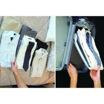 EZSTAX Closet Organizer Shirt Folder - 20-Pack