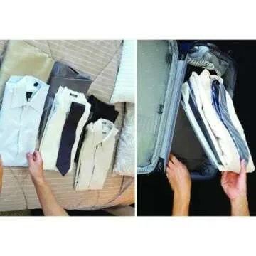 EZSTAX Closet Organizer Shirt Folder - 20-Pack