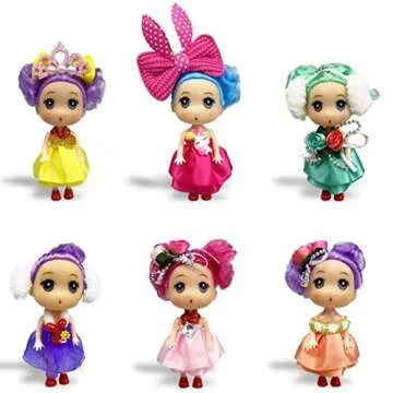 Pinkiwine Jumbo Easter Eggs with Dolls for Kids Gift