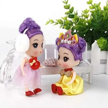 Pinkiwine Jumbo Easter Eggs with Dolls for Kids Gift