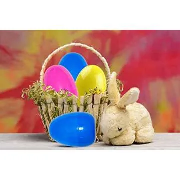 Pinkiwine Jumbo Easter Eggs with Dolls for Kids Gift