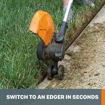 Worx String Trimmer and Edger 40V with Batteries